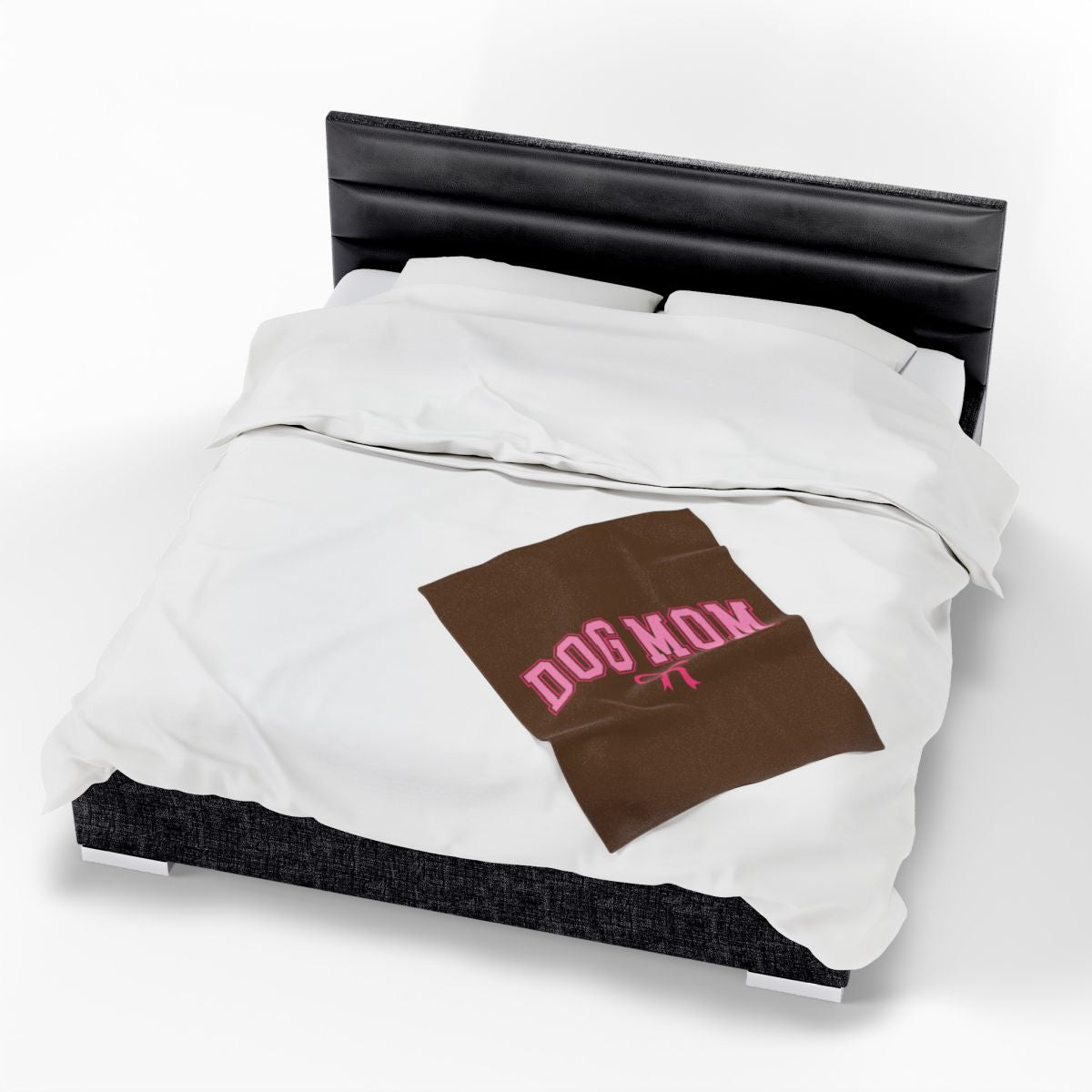 Dog Mom Blanket – Cozy & Soft Gift for Dog Lovers & Pet Moms