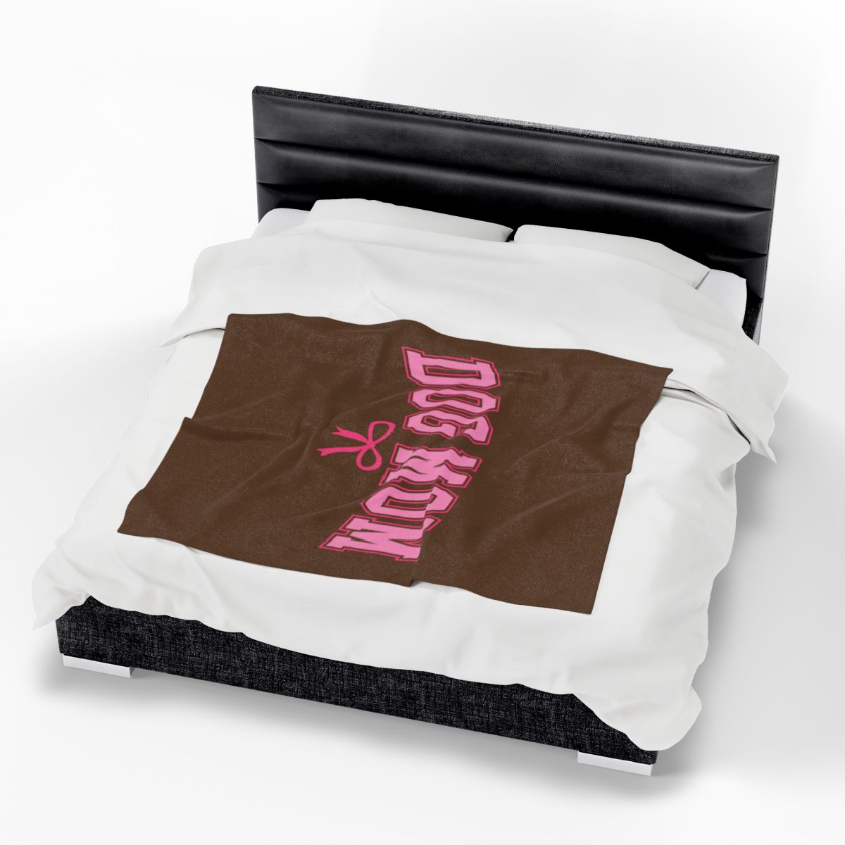 Dog Mom Blanket – Cozy & Soft Gift for Dog Lovers & Pet Moms