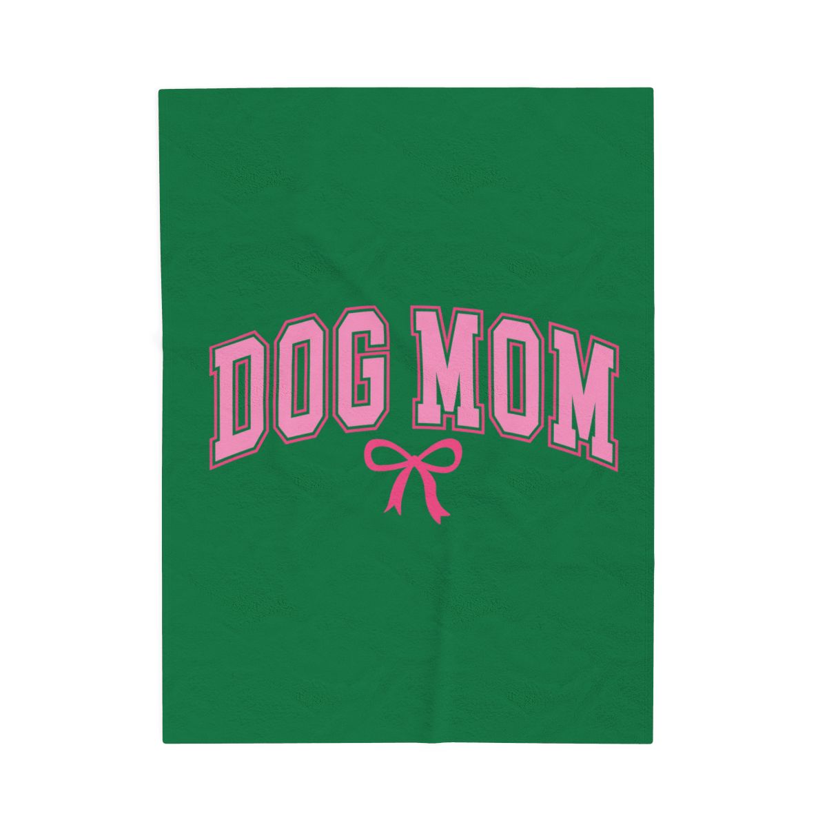 Dog Mom Blanket – Cozy & Soft Gift for Dog Lovers & Pet Moms