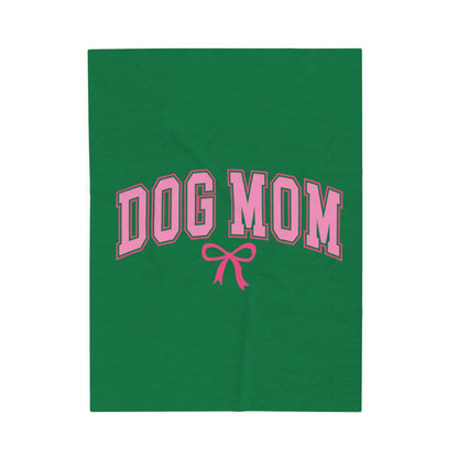 Dog Mom Blanket – Cozy & Soft Gift for Dog Lovers & Pet Moms