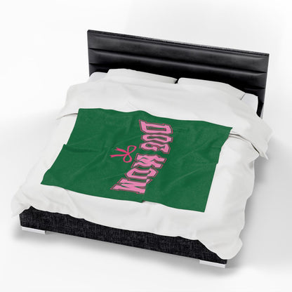 Dog Mom Blanket – Cozy & Soft Gift for Dog Lovers & Pet Moms