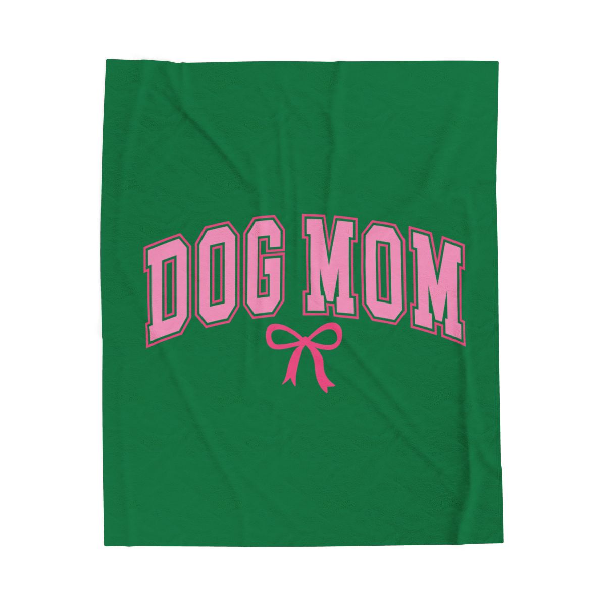 Dog Mom Blanket – Cozy & Soft Gift for Dog Lovers & Pet Moms