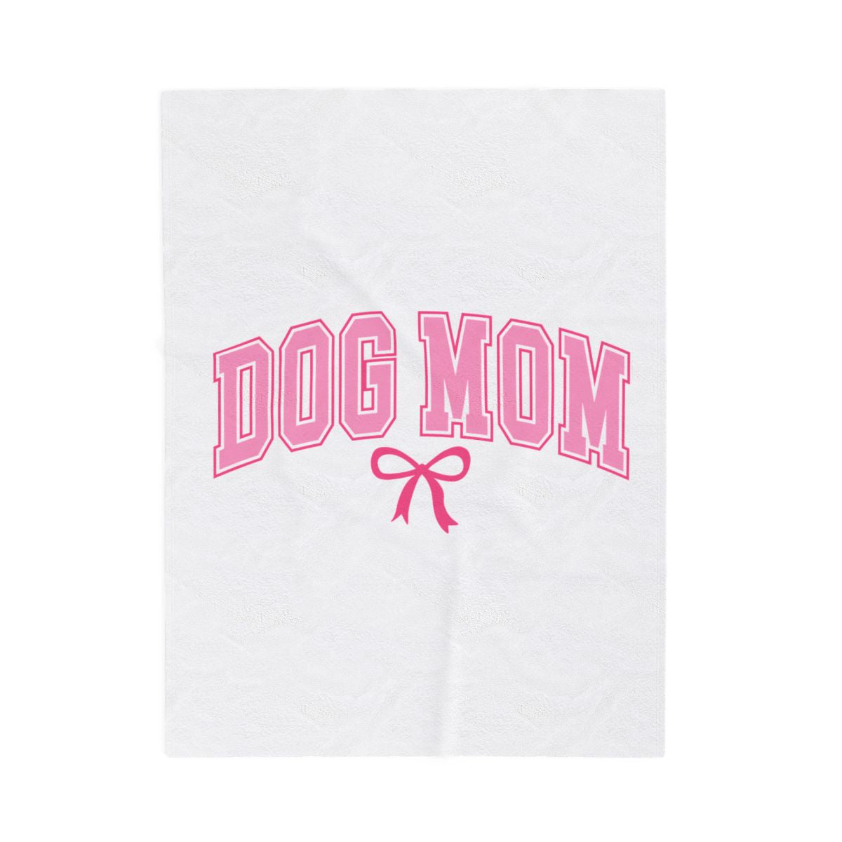Dog Mom Blanket – Cozy & Soft Gift for Dog Lovers & Pet Moms