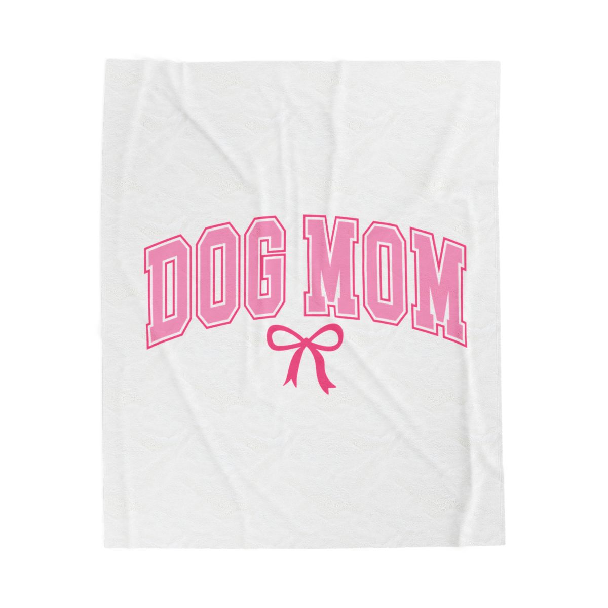 Dog Mom Blanket – Cozy & Soft Gift for Dog Lovers & Pet Moms
