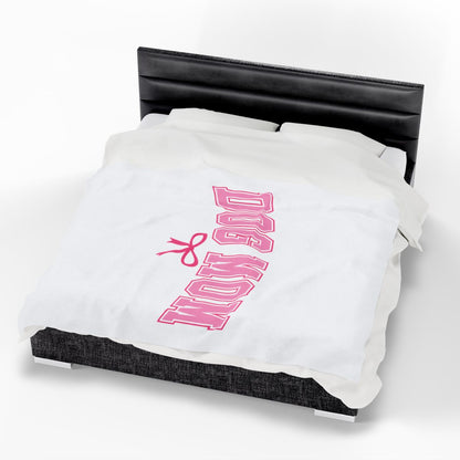 Dog Mom Blanket – Cozy & Soft Gift for Dog Lovers & Pet Moms