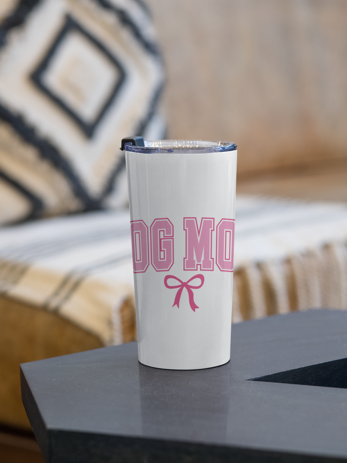 Dog Mom Tumbler - 20oz Insulated Cup, Perfect Gift for Dog Lovers