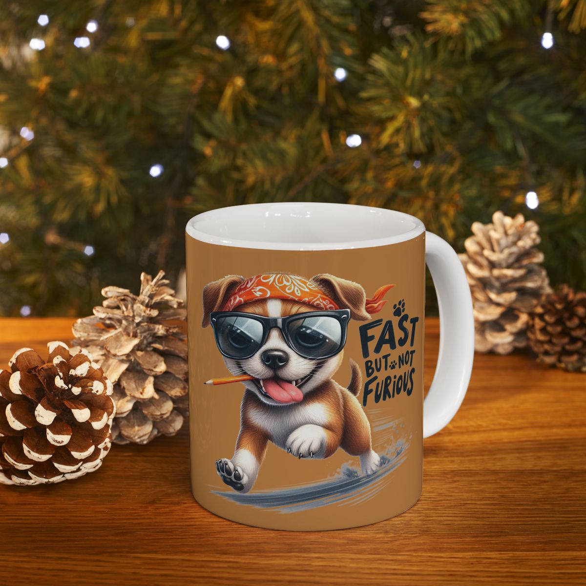 Fast But Not Furious Dog Lover Mug – Funny Gift for Pet Owners