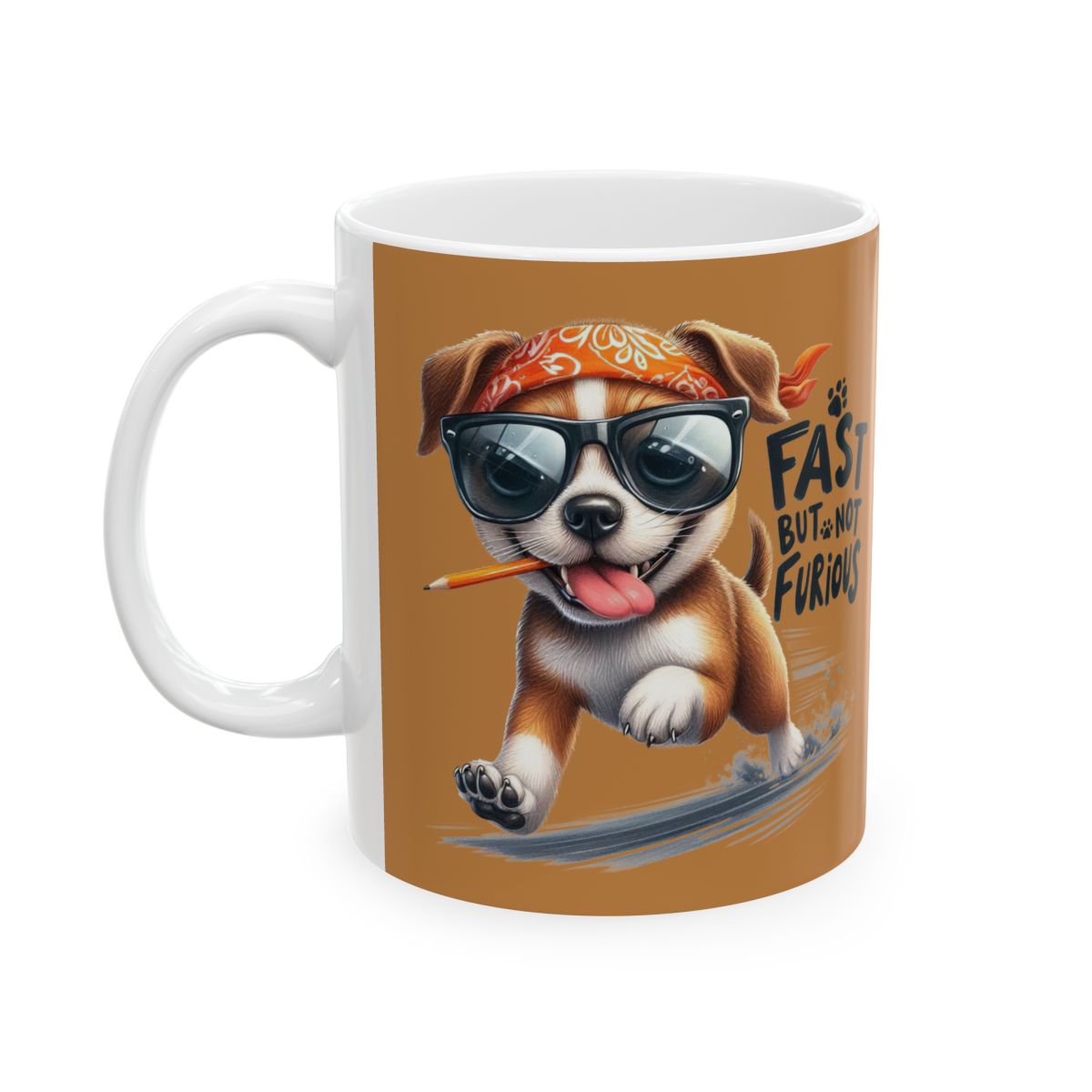 Fast But Not Furious Dog Lover Mug – Funny Gift for Pet Owners