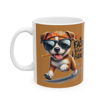 Fast But Not Furious Dog Lover Mug – Funny Gift for Pet Owners