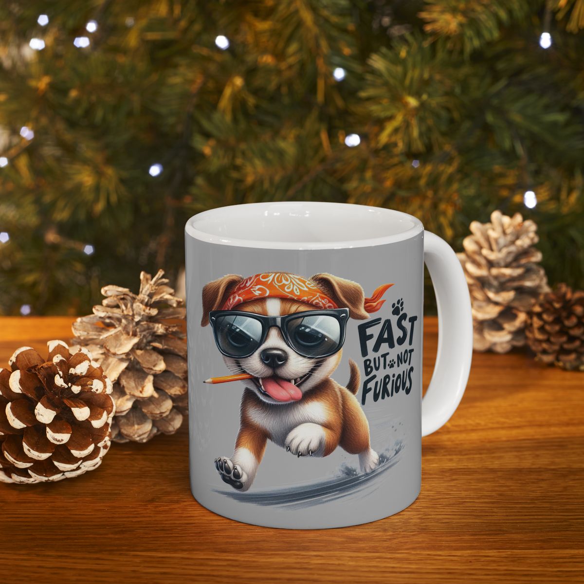 Fast But Not Furious Dog Lover Mug – Funny Gift for Pet Owners
