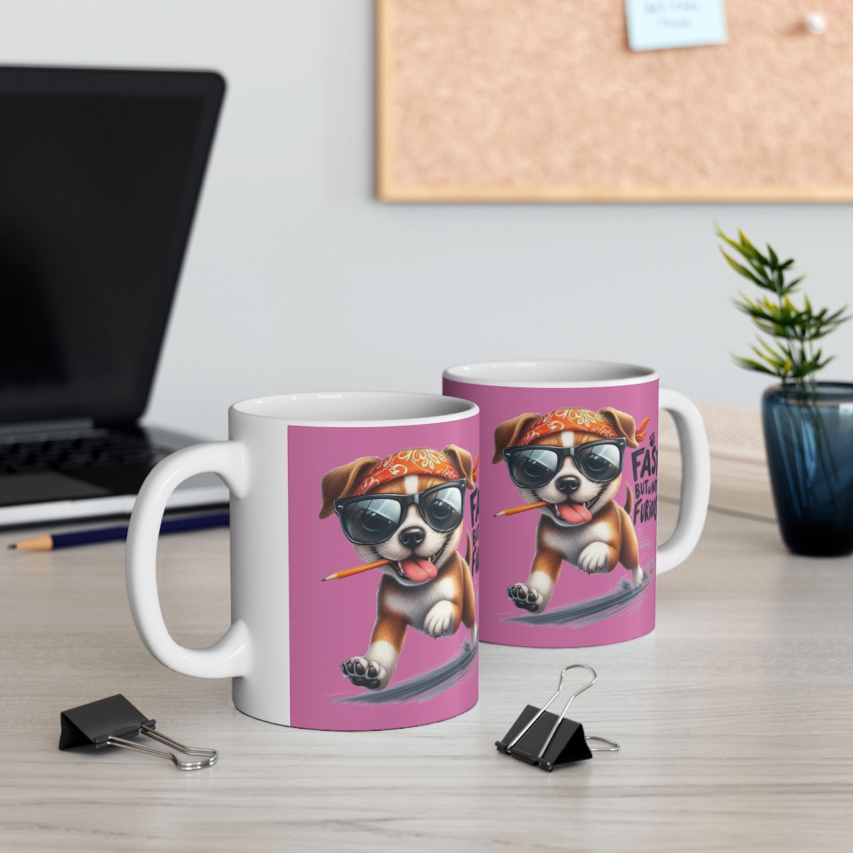 Fast But Not Furious Dog Lover Mug – Funny Gift for Pet Owners
