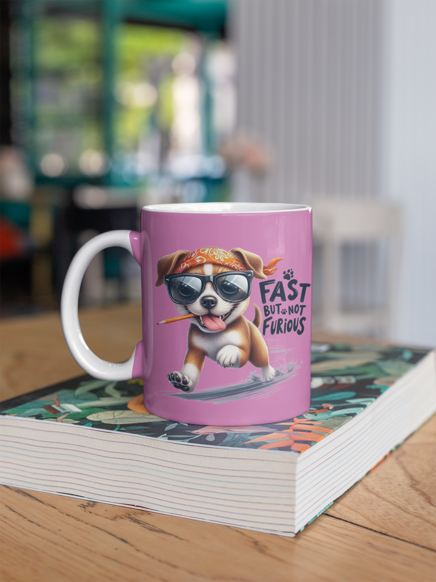 Fast But Not Furious Dog Lover Mug – Funny Gift for Pet Owners