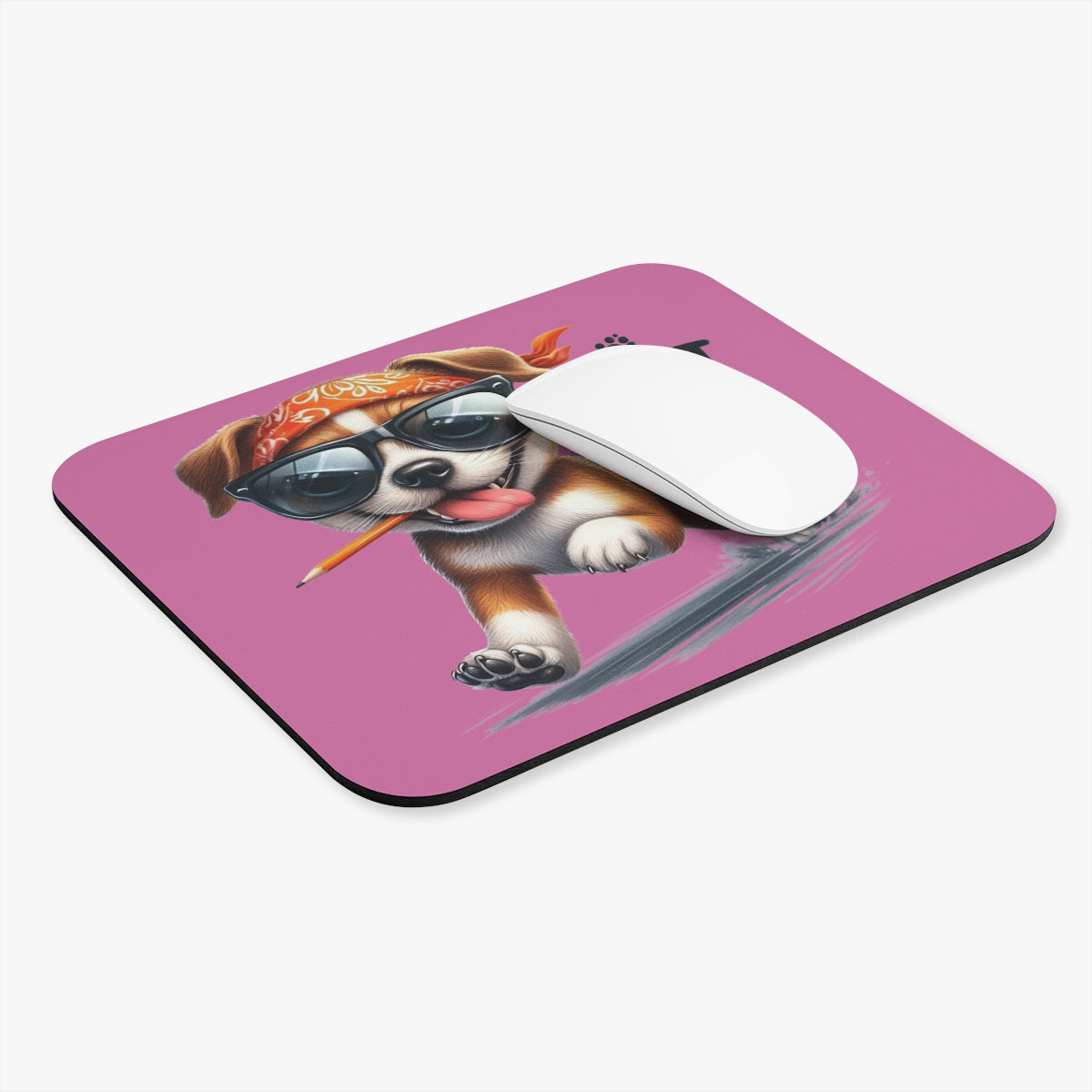 Fast But Not Furious Dog Mouse Pad – Funny Gift for Dog Lovers