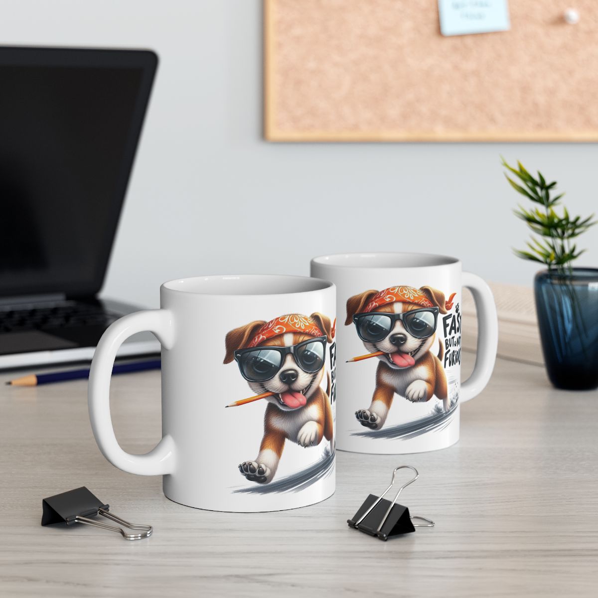 Fast But Not Furious Dog Lover Mug – Funny Gift for Pet Owners