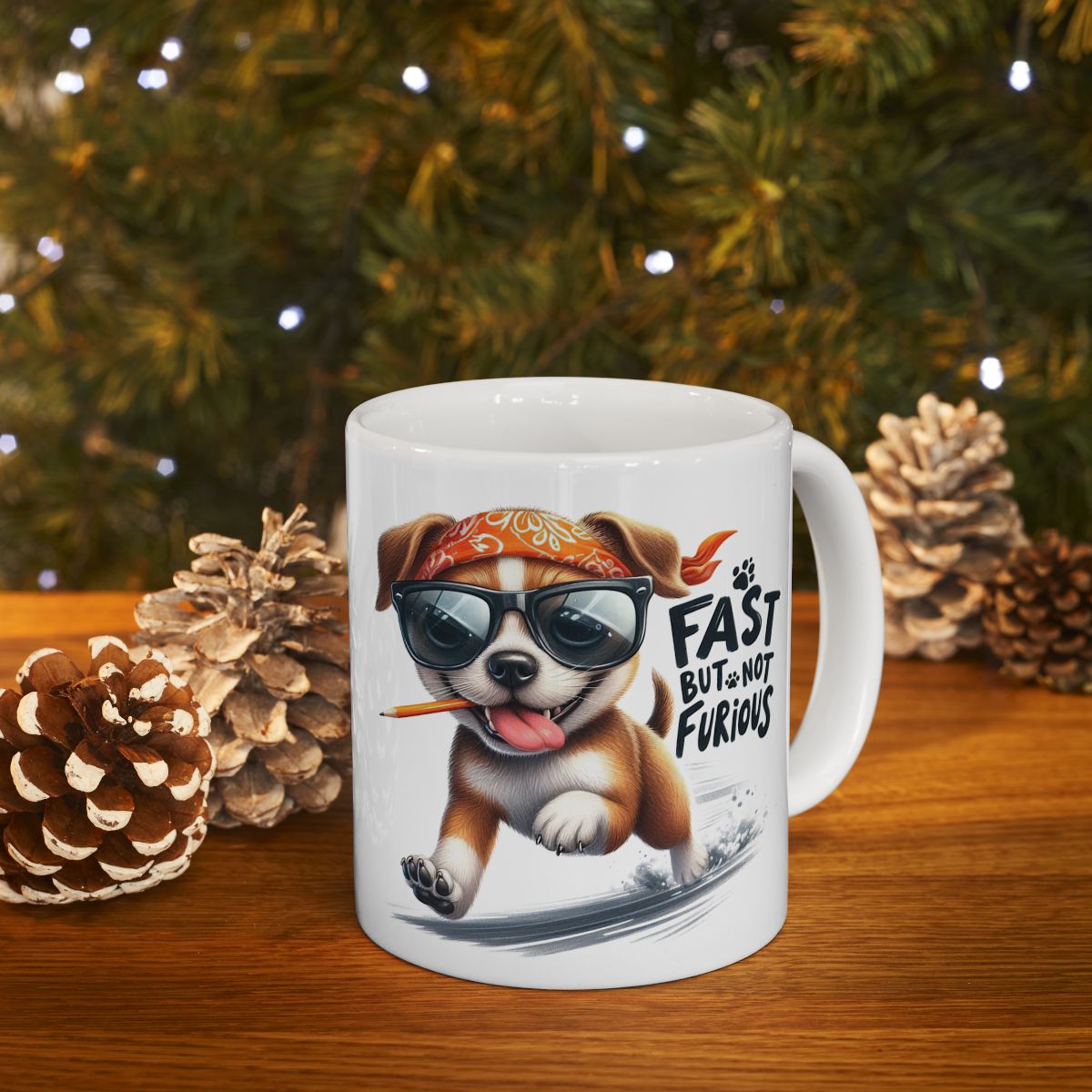Fast But Not Furious Dog Lover Mug – Funny Gift for Pet Owners
