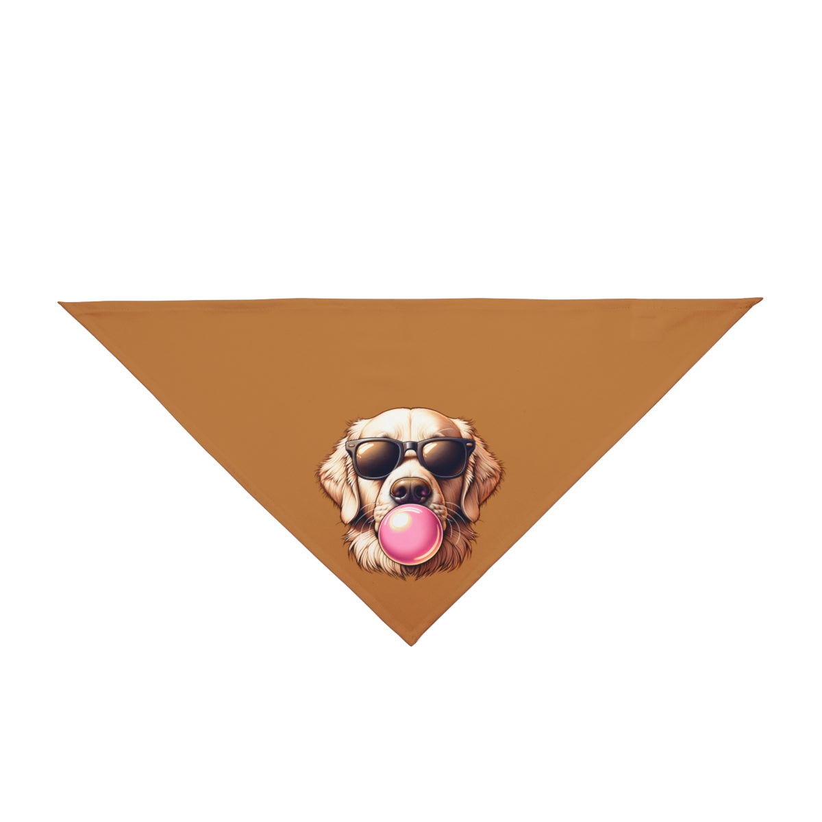 Golden-with-Gum--white-Pet Bandana