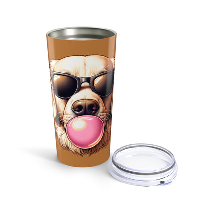 Golden-with-Gum--white-Tumbler 20oz