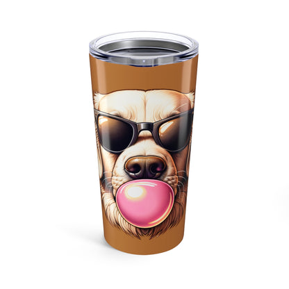 Golden-with-Gum--white-Tumbler 20oz