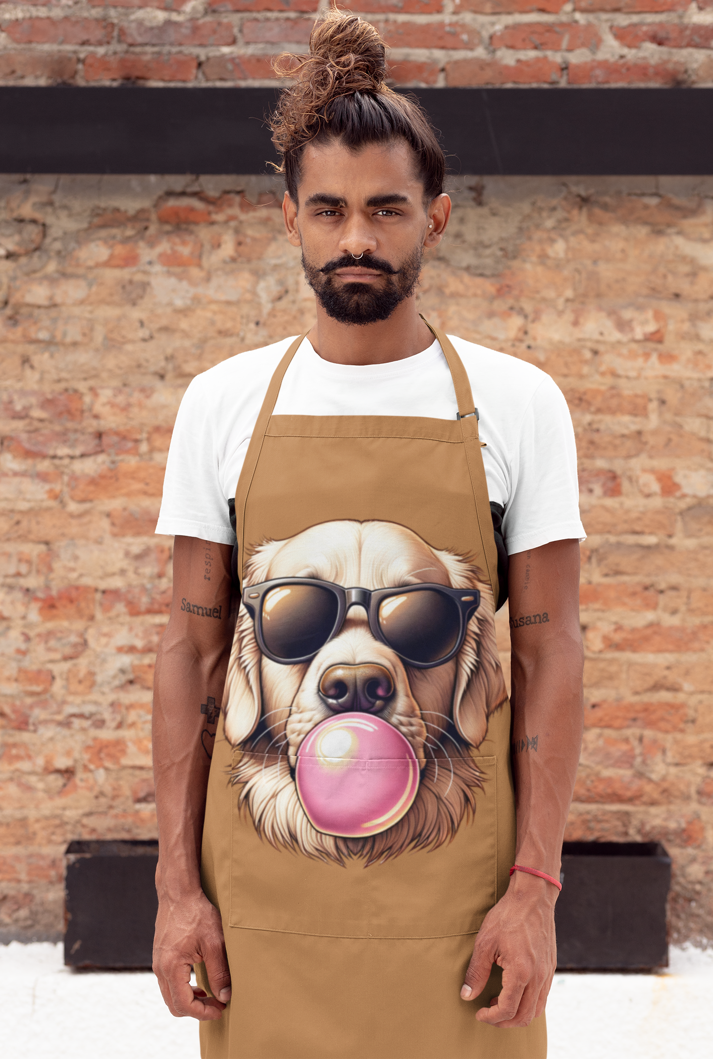 Golden-with-Gum-white-Apron
