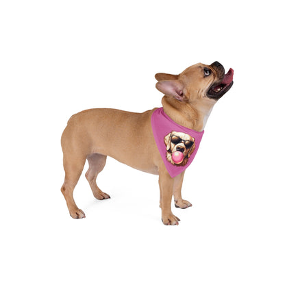 Golden-with-Gum--white-Pet Bandana