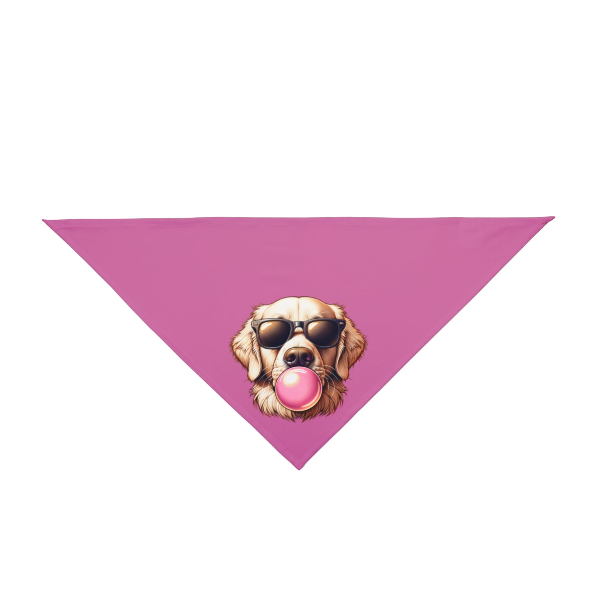 Golden-with-Gum--white-Pet Bandana
