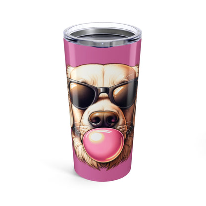Golden-with-Gum--white-Tumbler 20oz