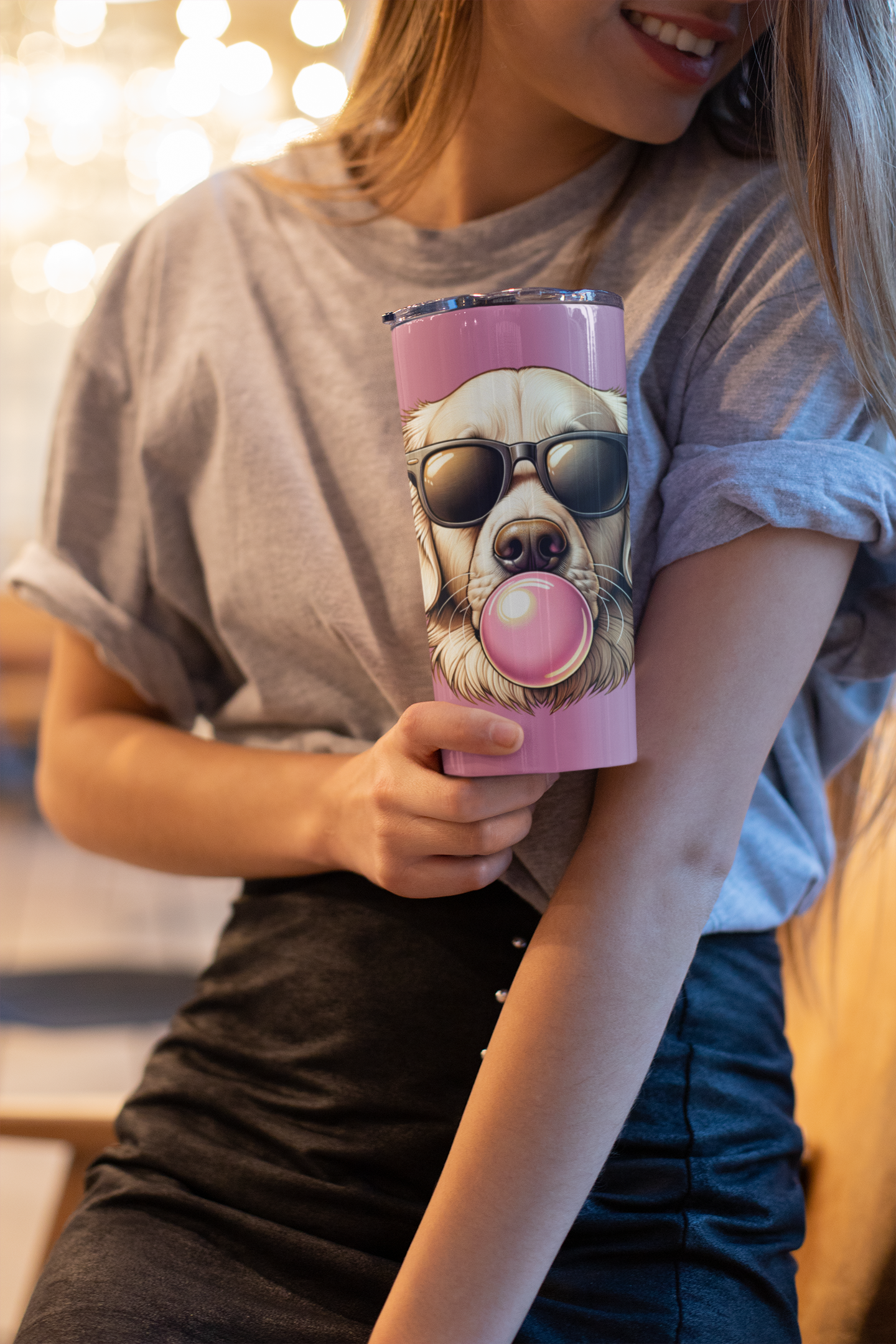 Golden-with-Gum--white-Tumbler 20oz