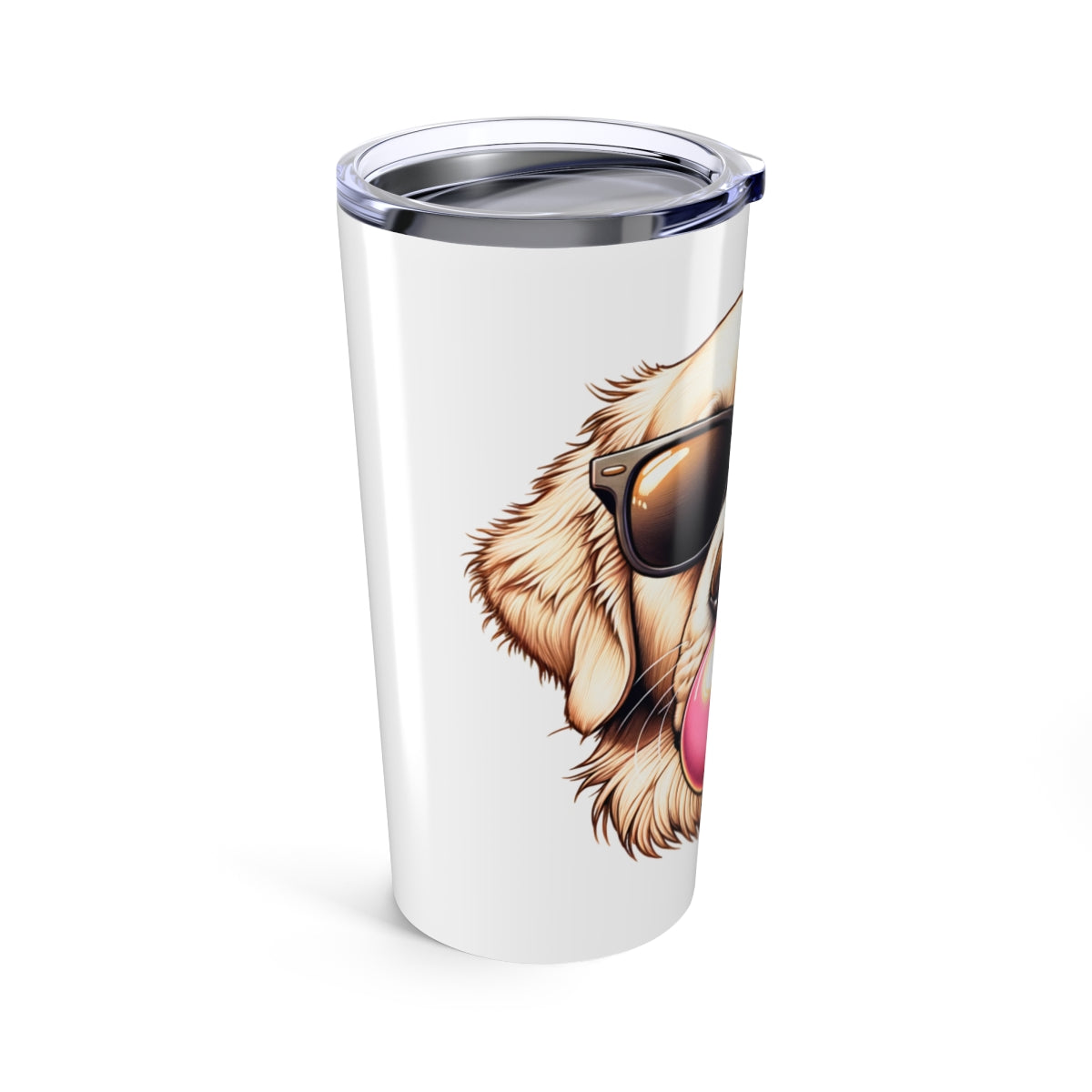 Golden-with-Gum--white-Tumbler 20oz