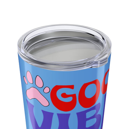 Good Vibes With Shih Tzu Tumbler - 20oz Insulated Cup for Dog Lovers