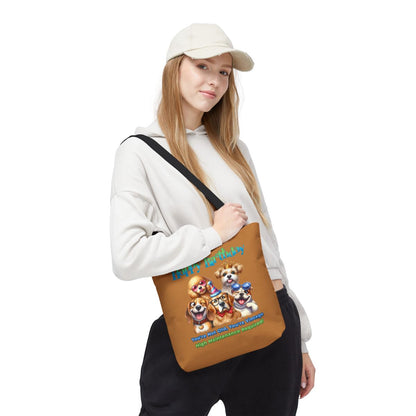 Vintage Dog Birthday Tote - Funny Gift for Dog Lovers & Women