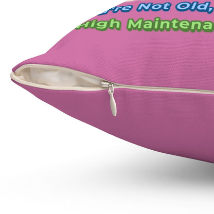Vintage Dog Birthday Pillow – Funny Gift for Dog Lovers