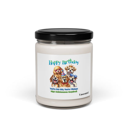 You’re Not Old, You’re Vintage Scented Candle – Funny Dog Gift