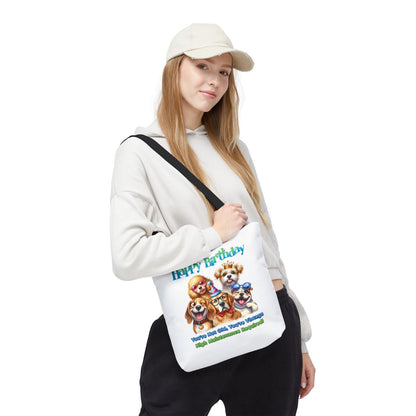 Vintage Dog Birthday Tote - Funny Gift for Dog Lovers & Women