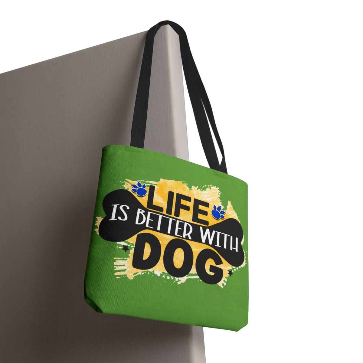 Life Is Better With Dog Tote Bag – Stylish & Durable for Dog Lovers