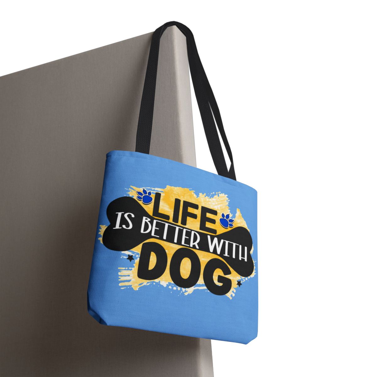 Life Is Better With Dog Tote Bag – Stylish & Durable for Dog Lovers