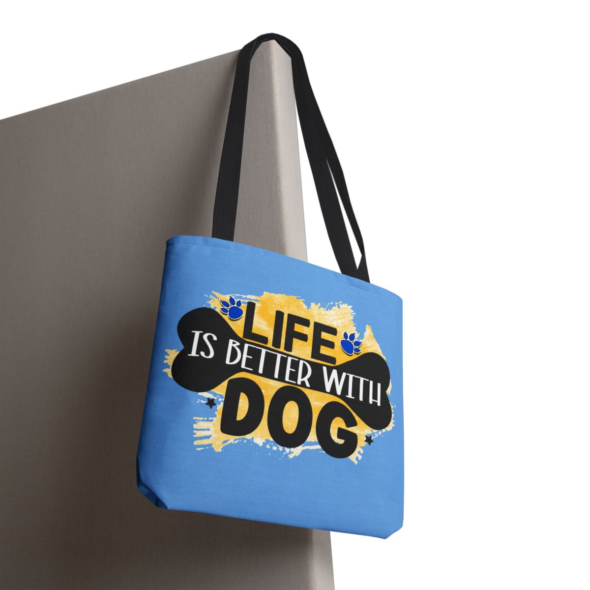 Life Is Better With Dog Tote Bag – Stylish & Durable for Dog Lovers