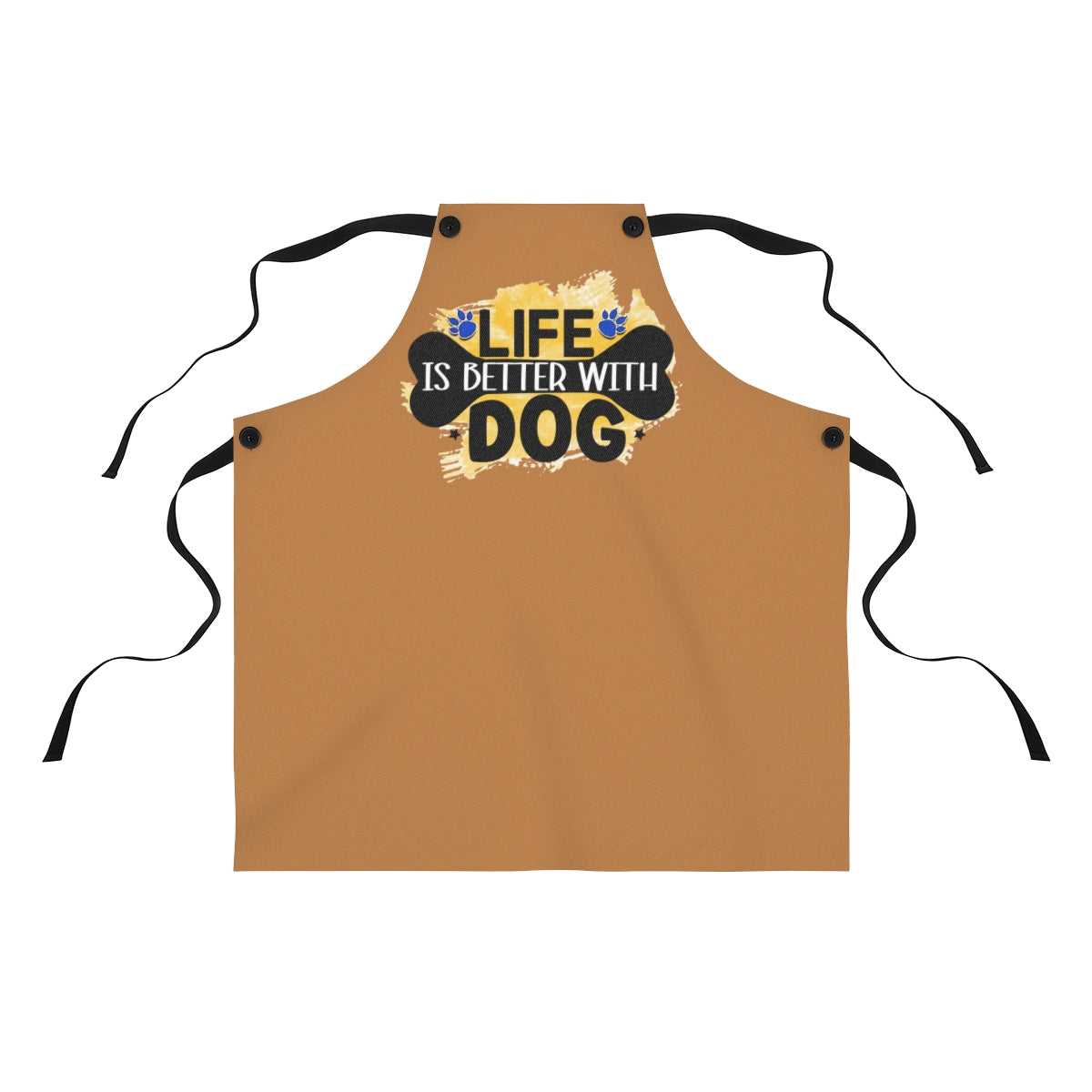 Life Is Better With Dog Apron – Cute Gift for Dog Lovers and Owners