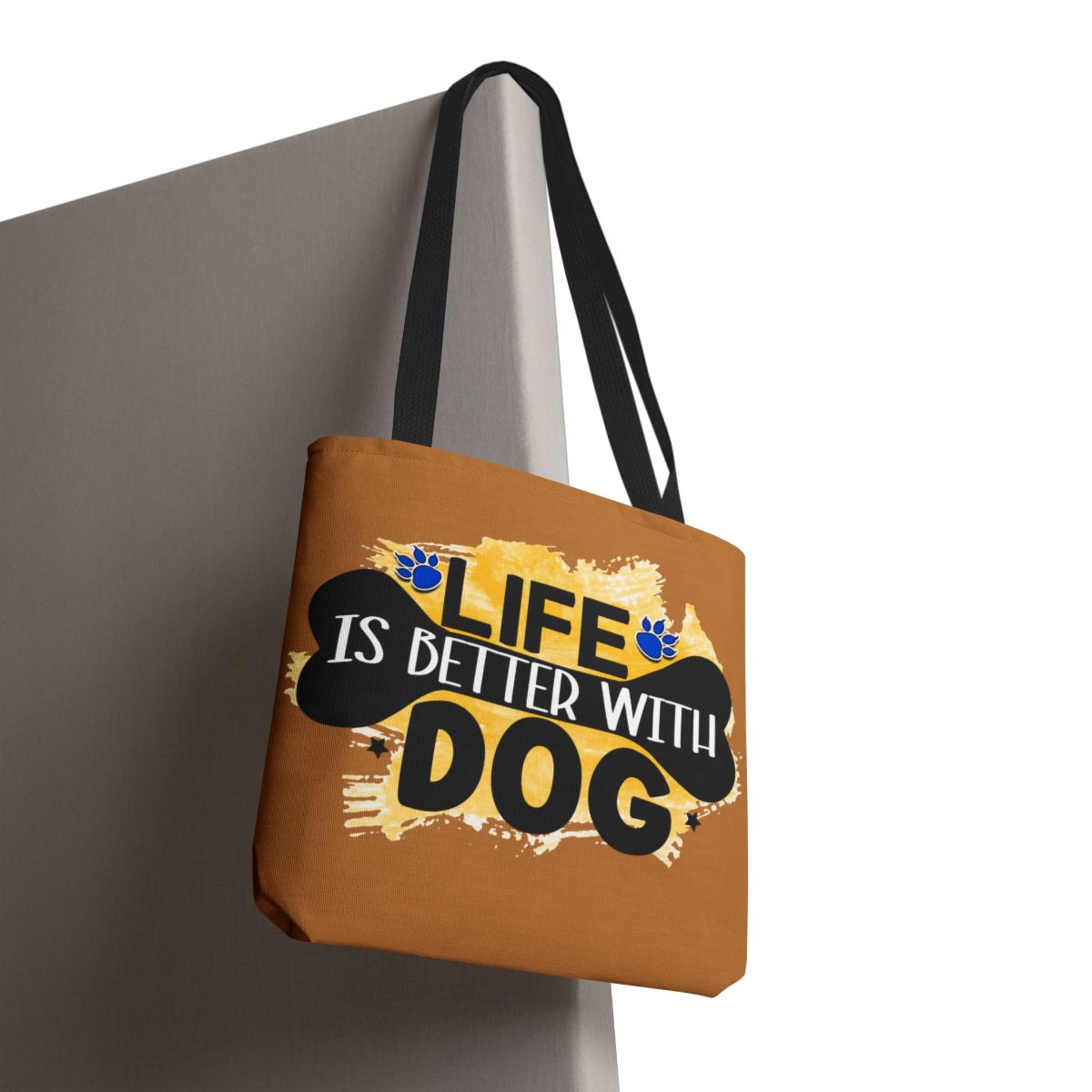 Life Is Better With Dog Tote Bag – Stylish & Durable for Dog Lovers