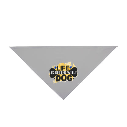 Life Is Better With Dog Bandana – Cute Gift for Shih Tzu Lovers