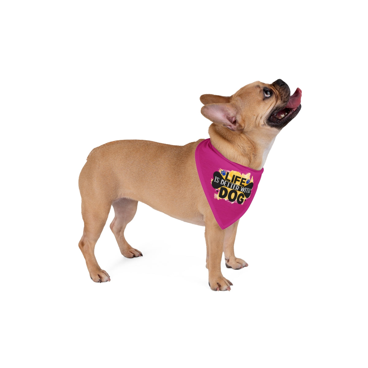 Life Is Better With Dog Bandana – Cute Gift for Shih Tzu Lovers