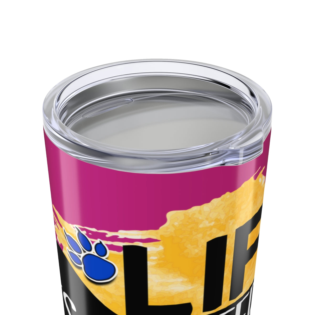Life Is Better With Dog Tumbler - 20oz Insulated Cup, Gift for Dog Lovers