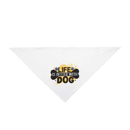 Life Is Better With Dog Bandana – Cute Gift for Shih Tzu Lovers