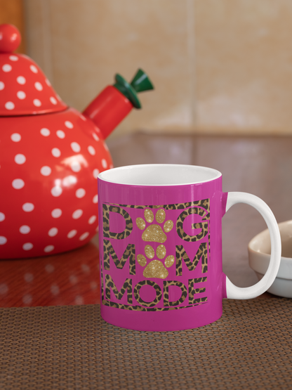 Dog Mom Mode Mug – Cute Gift for Dog Moms and Shih Tzu Lovers