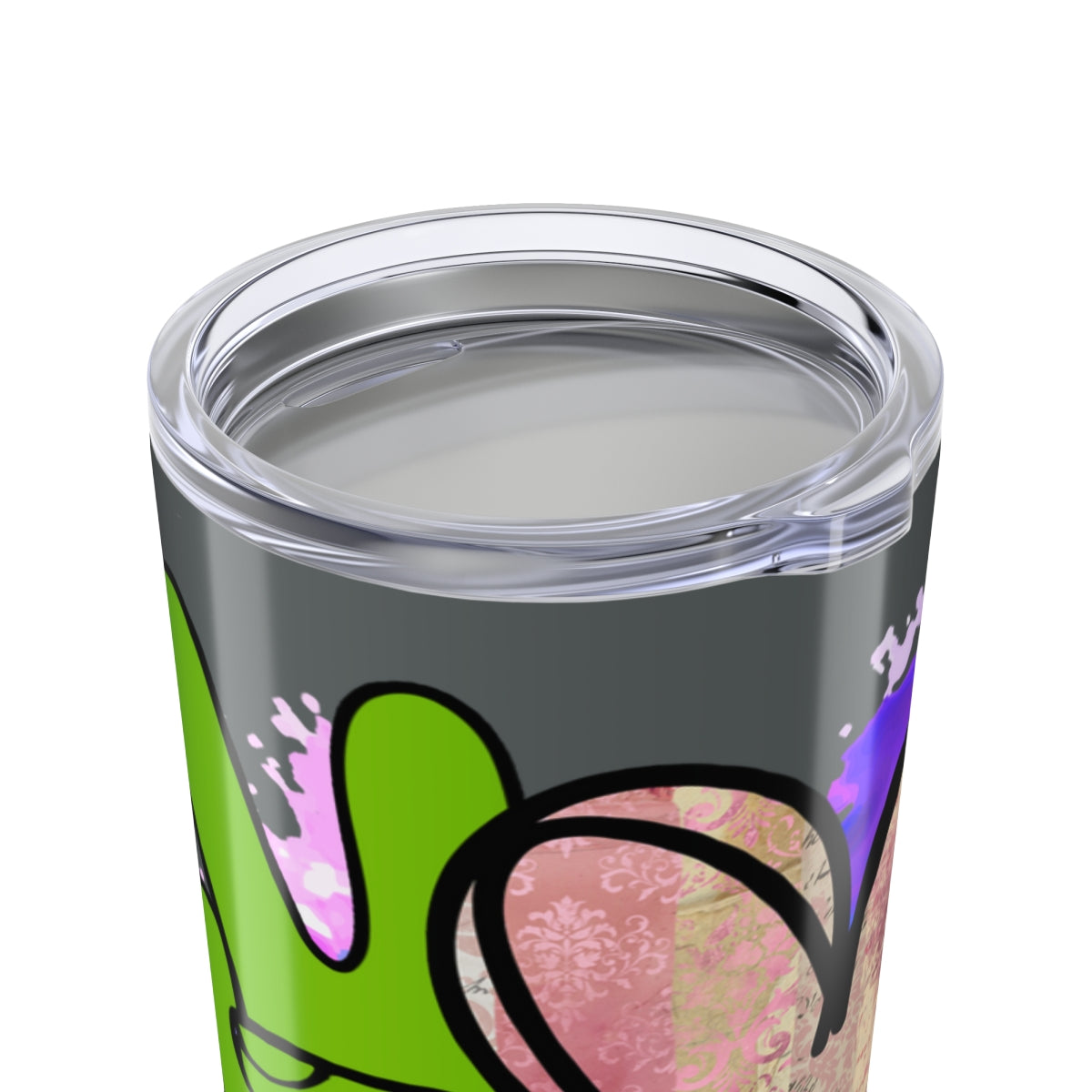 Peace Love Dogs Tumbler - 20oz Insulated Cup, Gift for Dog Lovers