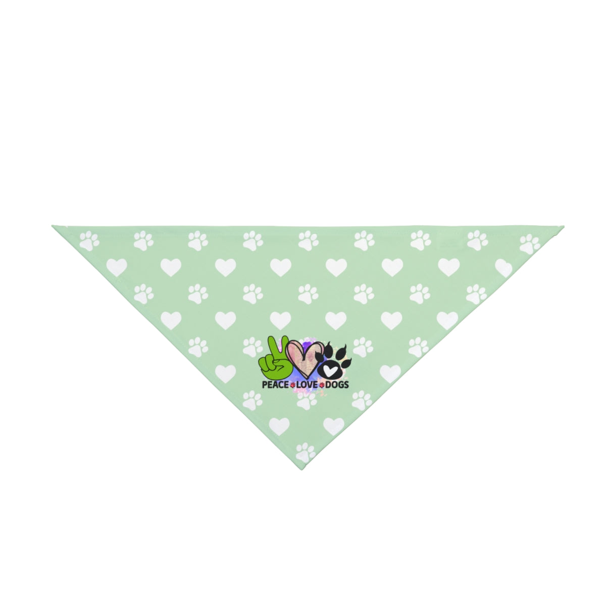 Peace Love Dogs Bandana – Stylish Gift for Shih Tzu Lovers & Owners