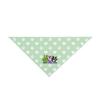 Peace Love Dogs Bandana – Stylish Gift for Shih Tzu Lovers & Owners