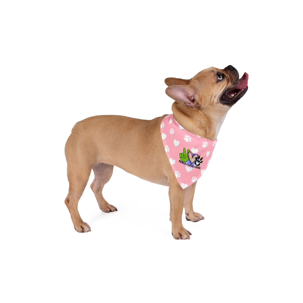 Peace Love Dogs Bandana – Stylish Gift for Shih Tzu Lovers & Owners