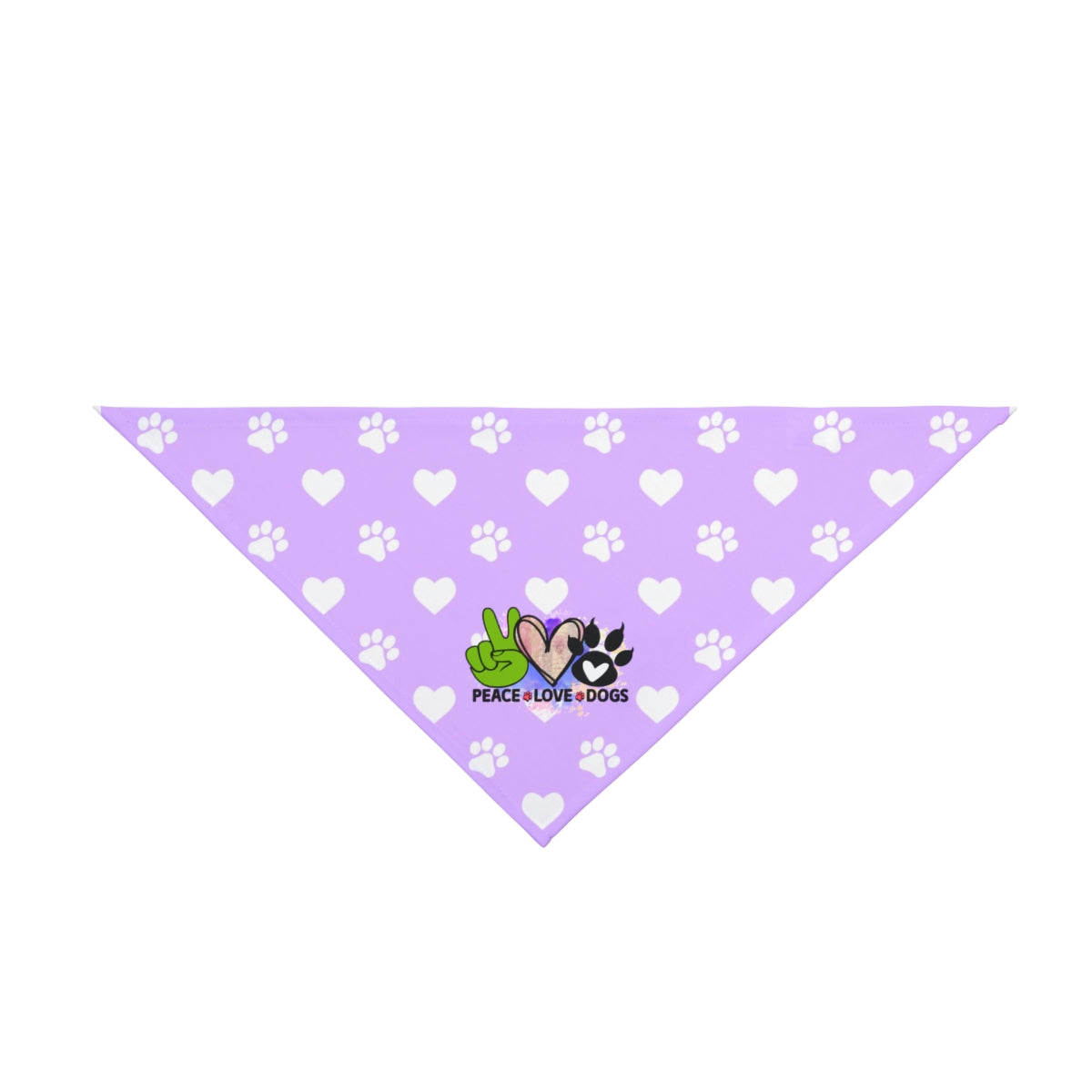 Peace Love Dogs Bandana – Stylish Gift for Shih Tzu Lovers & Owners