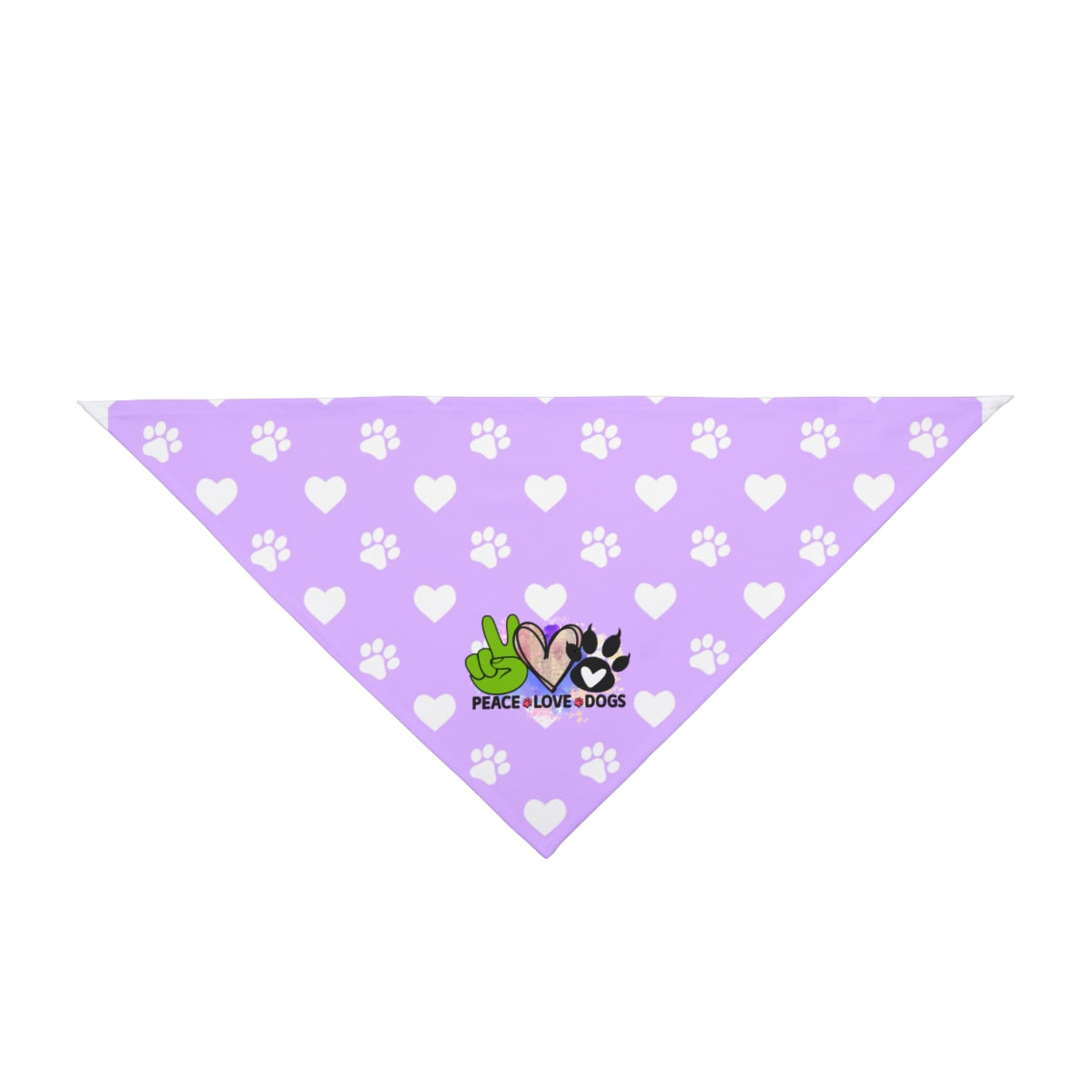 Peace Love Dogs Bandana – Stylish Gift for Shih Tzu Lovers & Owners