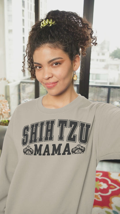Shih Tzu Mama Sweatshirt – Perfect Gift for Dog Moms
